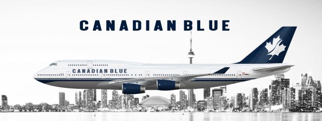 Canadian Blue 747-400 1998-2009