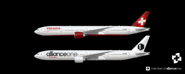 Interswiss Boeing 777-300ER | HB-GSS, HB-GNS | 2018-, 'AllianceOne'