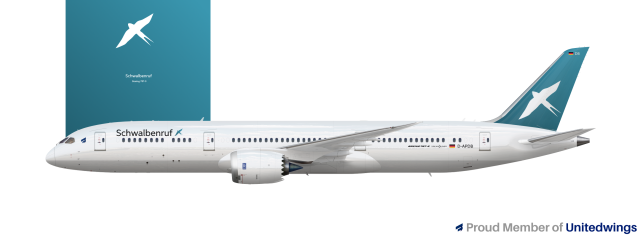 Schwalbenruf Boeing 787-9
