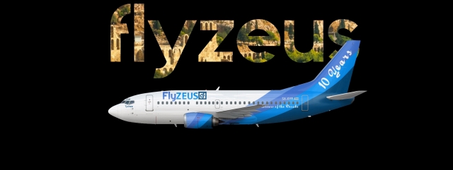 Boeing 737-500 FlyZeus 'Colours Of The Decade' 10th Anniversary