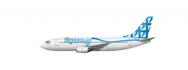 Boeing 737-300 FlyZeus.gr New Livery Concept