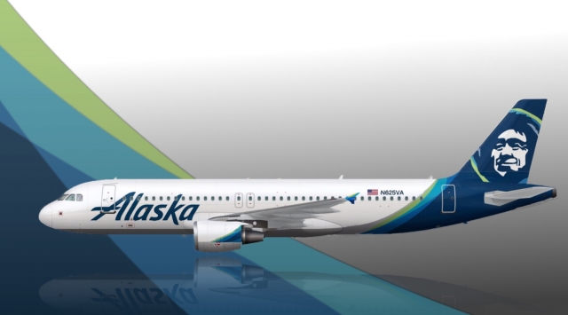 Alaska Airlines a320 N625VA