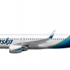 alaska airlines a320 new livery