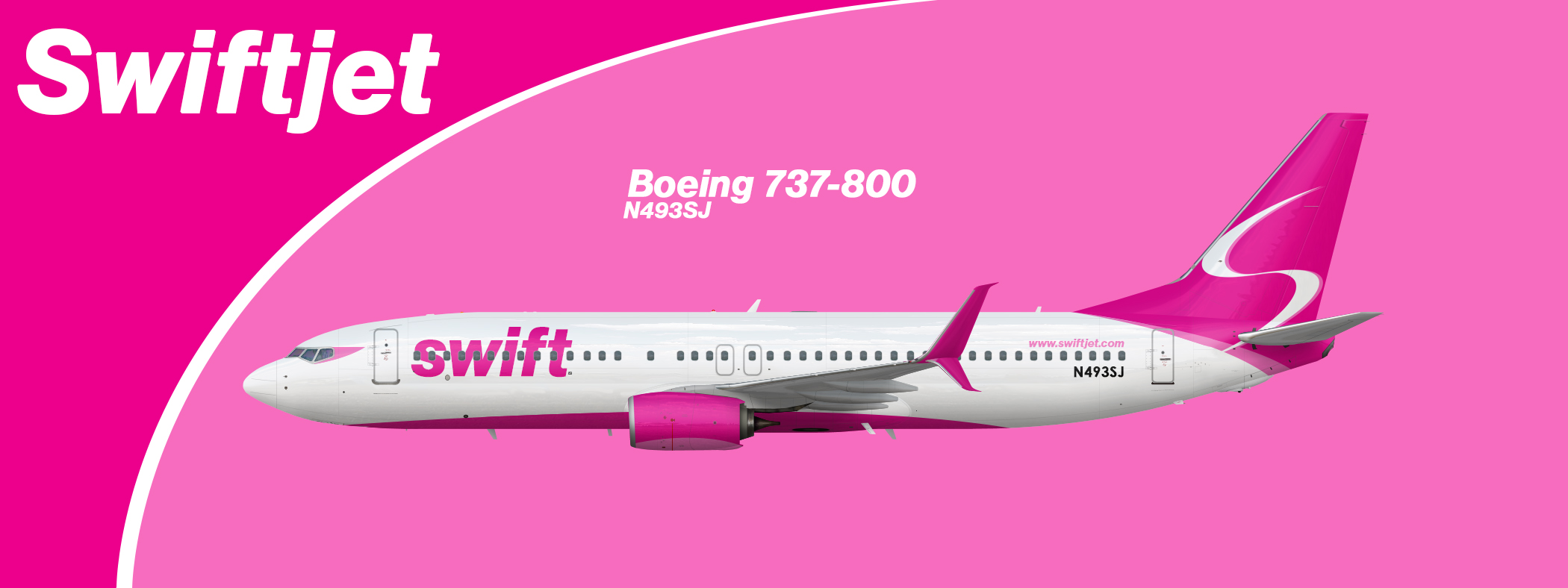 【楽ギフ_のし宛書】 - 737-800 Boeing present 2006 Swiftjet Classy Gallery - MK2 航空機・ヘリコプター