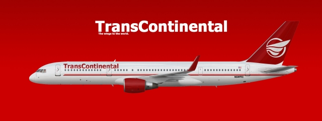 Trans Continental Boeing 757-200 1995-2006