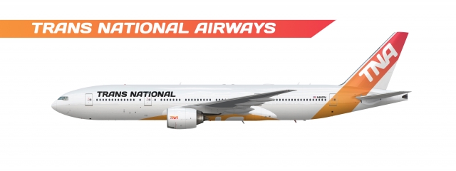 Trans National Boeing 777-200 (2013-Present)