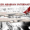 Saudi Arabian International Airbus Fleet