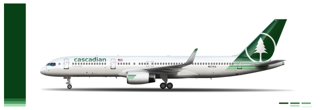 8.1. 1998-2016 | Cascadian 757-200 (N571CS)