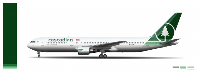 8.2. 1998-2016 | Cascadian 767-300 (N627CS)