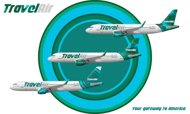 TravelAir Current Liveries