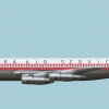 Boeing 707 120B Osaka