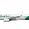 Airbus A320neo Irish Green