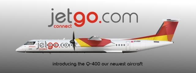jetgo's regional propeller aircraft!