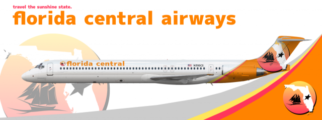 Florida Central Airways McDonnell Douglas MD-88