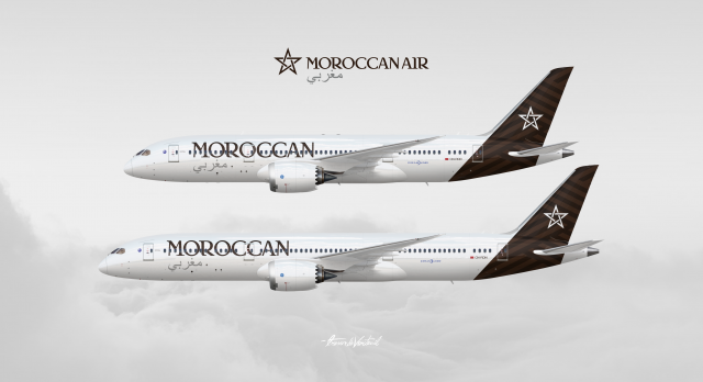 Moroccan Air Widebodies