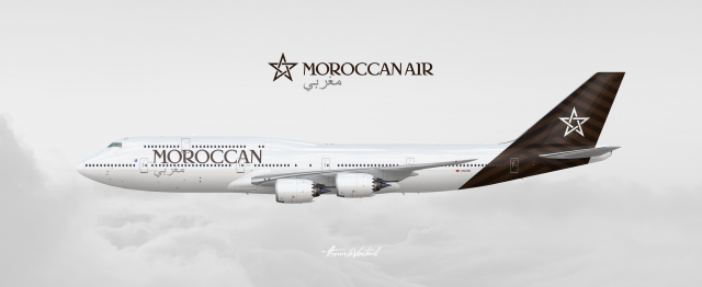 Moroccan Air Jumbo Jet