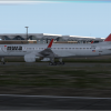 Northwest Airlines 757 taxiing