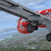 Air Asia - Final turn to Manila