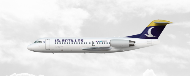 islantilles airlines F-70 | PJ-KLO | City of Kralendijk