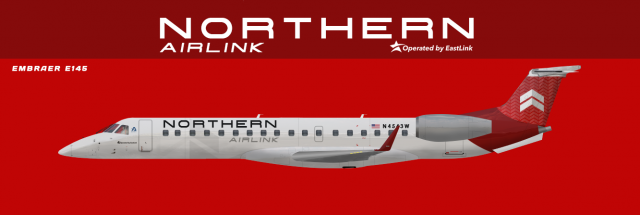Northern Airlink Embraer E145 2019 Present