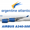 Argentine Atlantic Livery (A340-500)