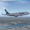 meridian over Nova Scotia | Boeing 737-800