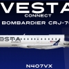 Bombardier CRJ-700 - N407VX - 2018-