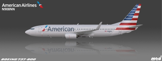American Airlines - Boeing 737-800 - N908NN