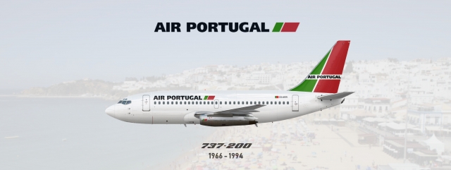 Air Portugal | 737-200 | 1983-1995 Livery Air Portugal | 737-200 | 1983-1995 Livery