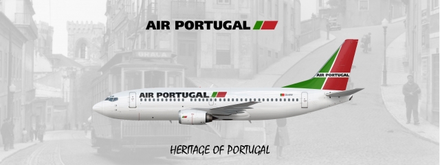 Air Portugal | 737-300 | 1983-1995 Livery Air Portugal | 737-300 | 1983-1995 Livery