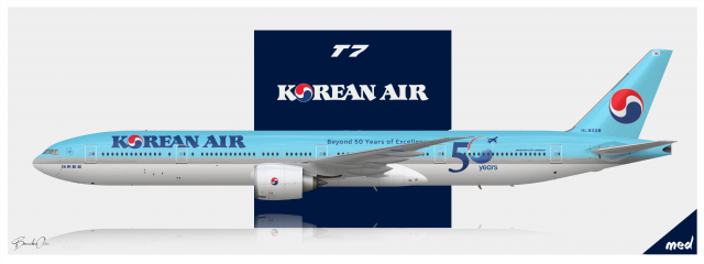 Korean Air Lines Boeing 777-300ER