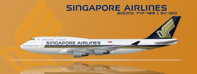 Singapore Airlines Boeing 747-400