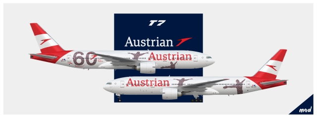 Austrian Airlines Boeing 777-200ER Austrian Airlines Boeing 777-200ER