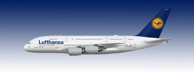 Lufthansa A380-800 D-AIMA