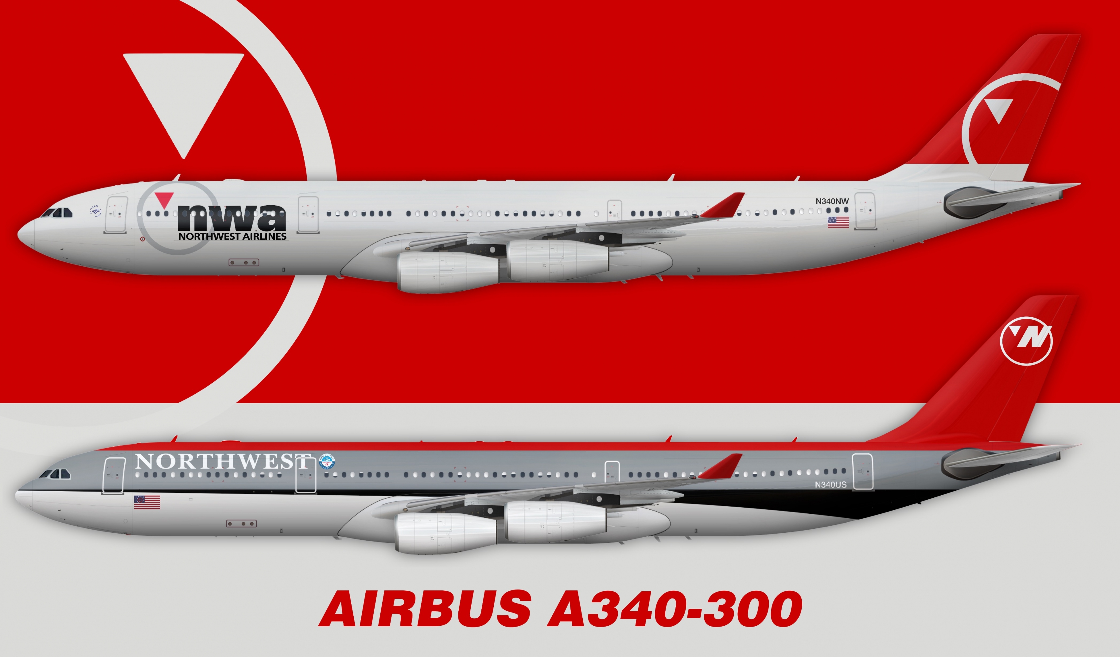 northwest-airlines-airbus-a340-300-concepts-gallery-airline-empires