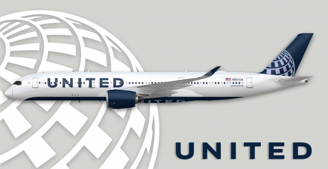 United Airlines Airbus A350-900 ~concept~