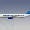 United airlines downgraded livery