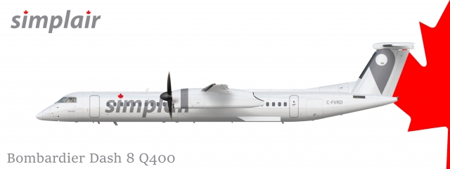 simplair Bombardier Dash 8 Q400