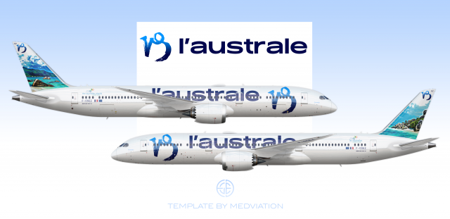 L'Australe, Boeing 787-9