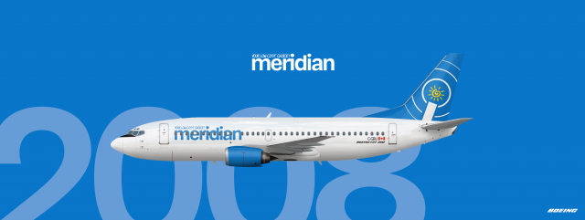 Boeing 737-300 | The Beginning of meridian | 2008