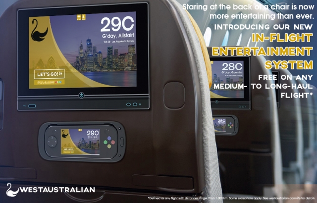 West Australian Airways | Introducing WAA's new In-Flight Entertainment System