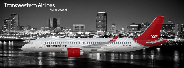 Transwestern Airlines: Bombardier CS300
