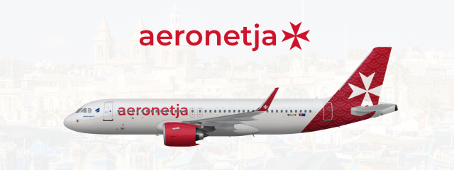 2018-present | Aeronetja A320neo (9H-LVC)