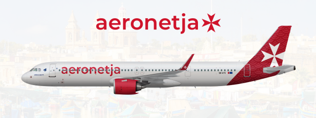 2018-present | Aeronetja A321LR (9H-ATC)