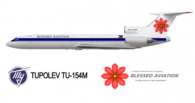 Blessed Aviation Tupolev Tu-154M Blessed Aviation Tupolev Tu-154M
