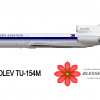 Blessed Aviation Tupolev Tu-154M