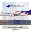 Malaya Air Boeing 737-800 Livery & Seat Map