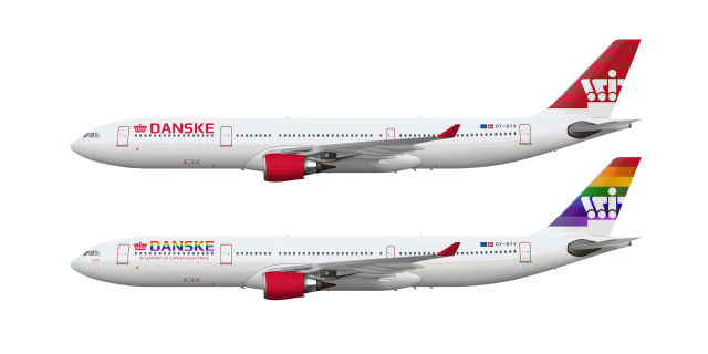 Danske A330-300 Showcase