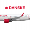 Danske A319-100 — OY-KAT