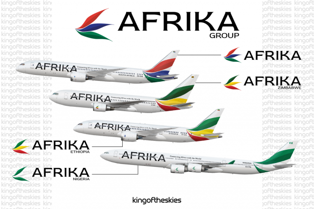 Afrika Group Subsidiaries Liveries